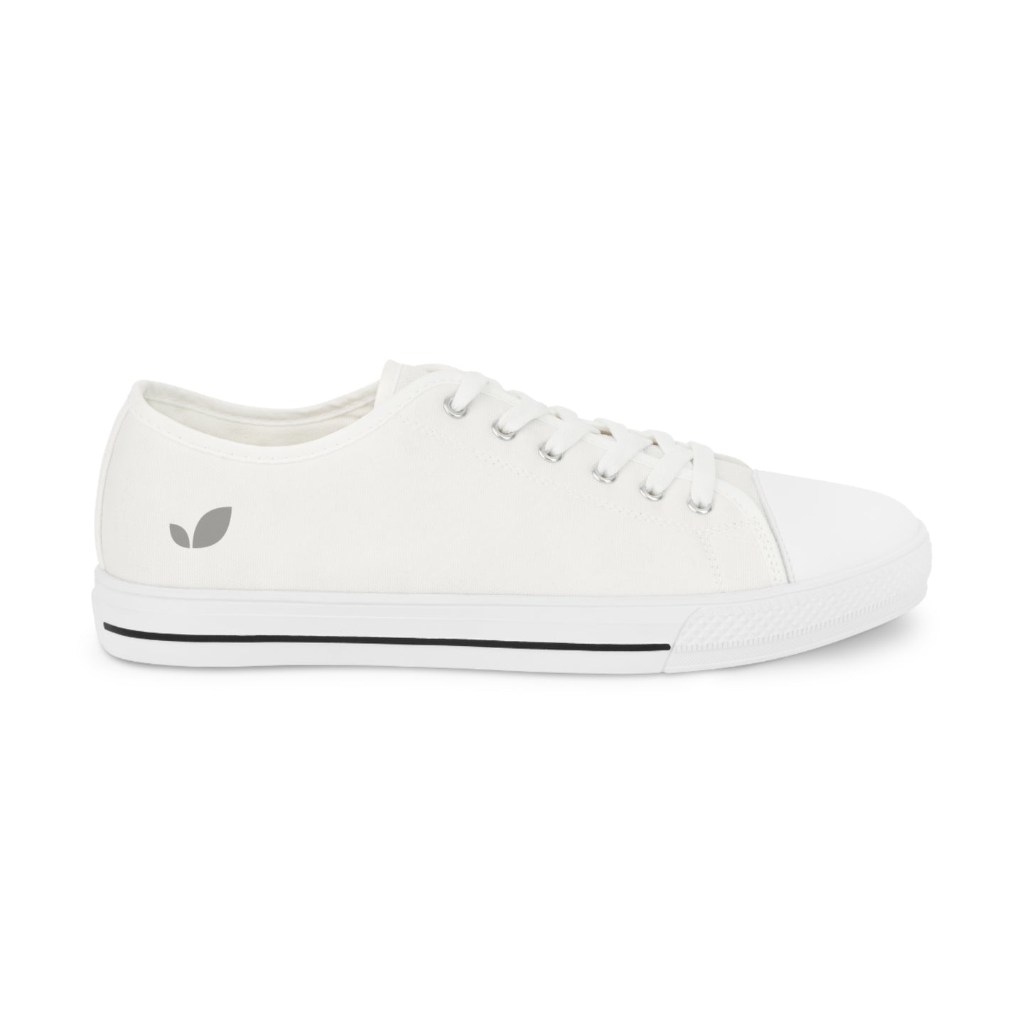 MyBrandLife White Low Top Trainers