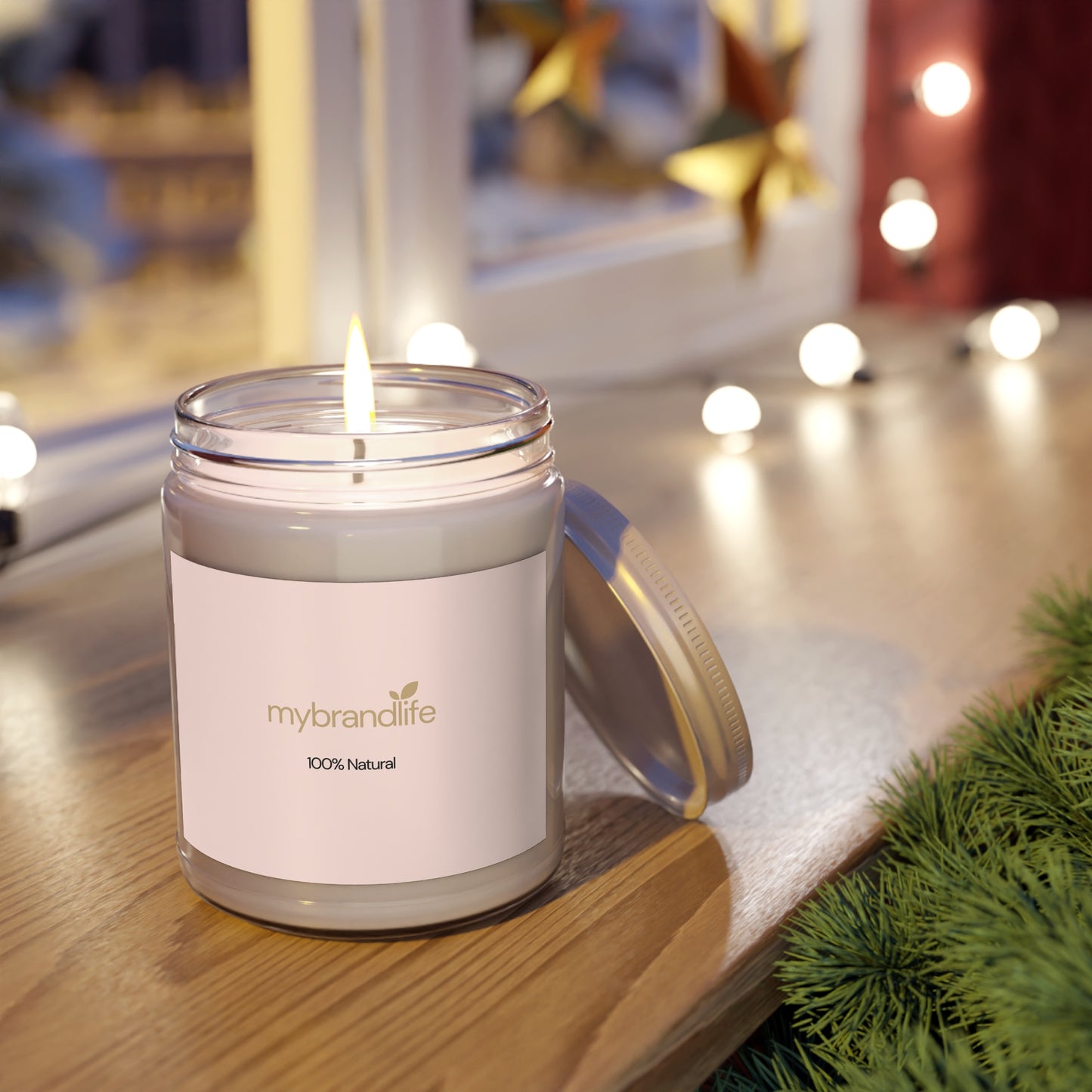 MyBrandLife Natural Scented Candle