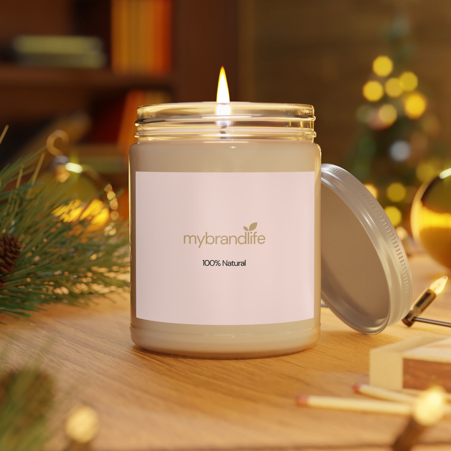 MyBrandLife Natural Scented Candle