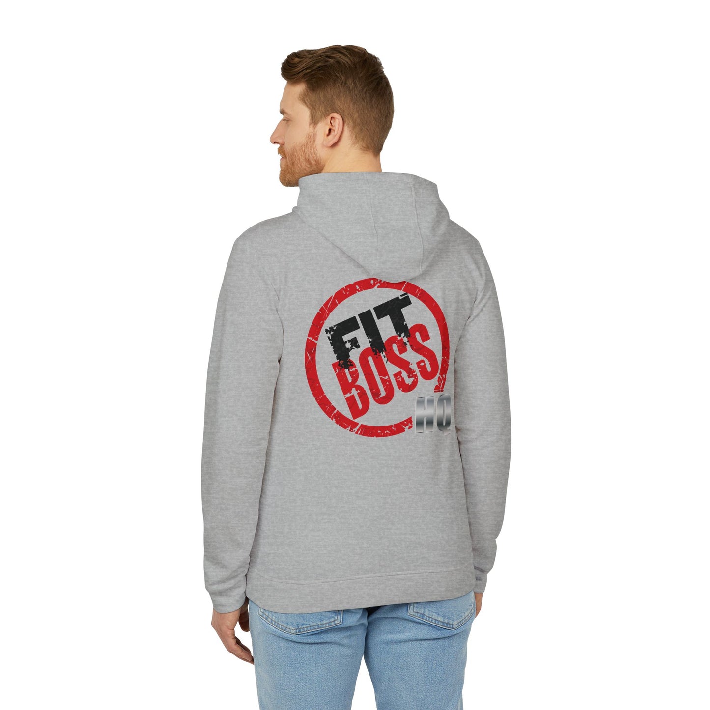 Fit Boss Adidas Unisex Fleece Hoodie