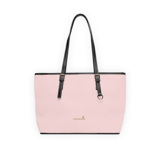 MyBrandLife Chic Pink PU Leather Shoulder Bag