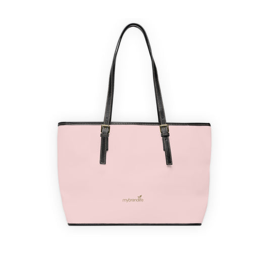 MyBrandLife Chic Pink PU Leather Shoulder Bag